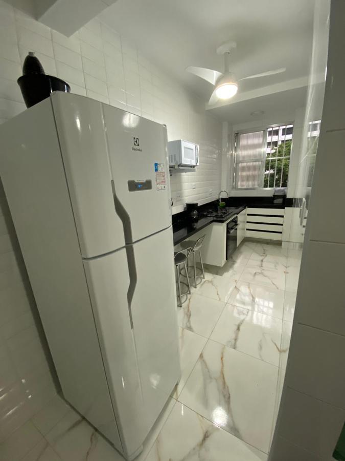 Apartamento Frente Mar Gonzaga Santos 3 Apartment Bagian luar foto
